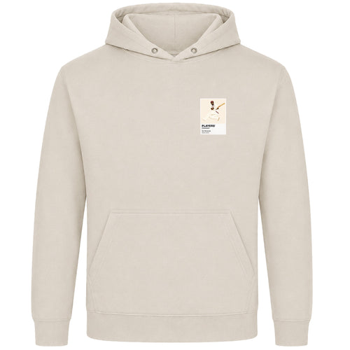 Viv Richards Cricket Icon Frame Men's Hoodie - Beige
