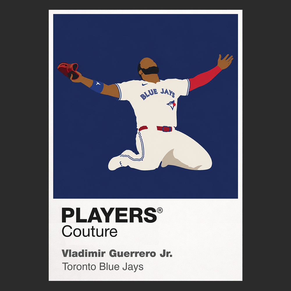 Vladimir Guerrero Jr. Blue Jays Baseball Icon Frame Men's T-Shirt