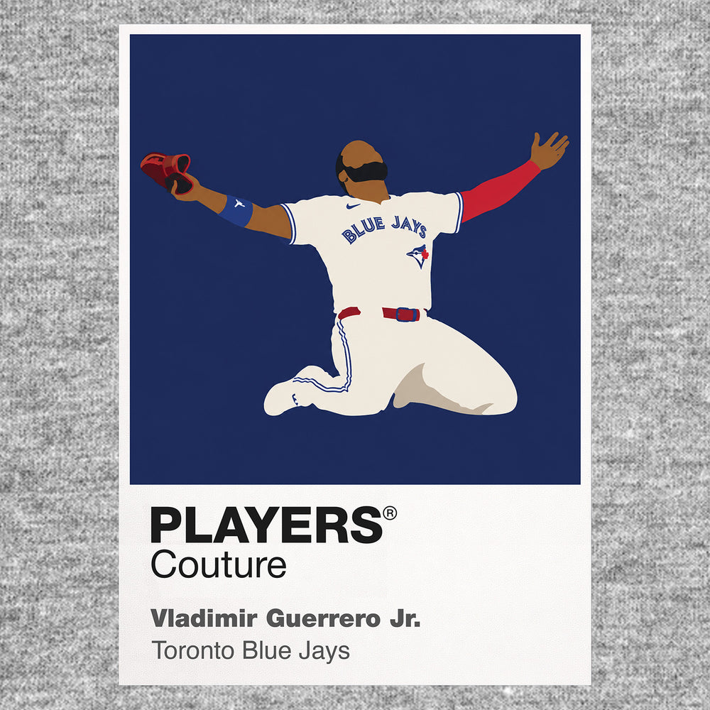 Vladimir Guerrero Jr. Blue Jays Baseball Icon Frame Men's T-Shirt