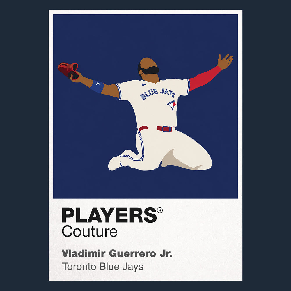 Vladimir Guerrero Jr. Blue Jays Baseball Icon Frame Men's T-Shirt