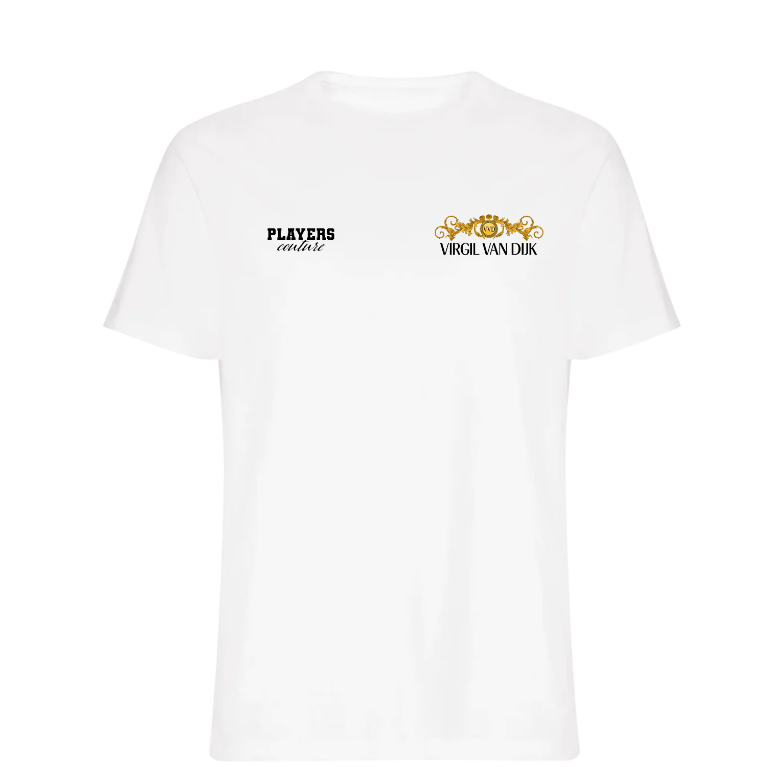 Virgil Van Dijk VVD Logo Players Couture Mens T-Shirt