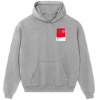 Wales hoodie – grey men's hoodie featuring the Wales Players Couture logo