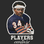 Walter Payton Badge Players Couture Men's Hoodie