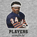 Walter Payton Badge Players Couture Men's Hoodie