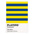 Warrington Wolves Classic Rugby League Shirt Colours Frame Men's Hoodie