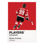 Wayne Gretzky Canada 1 Ice Hockey Icon Frame Men's Hoodie – image 8