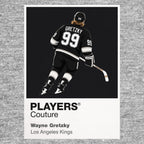 Wayne Gretzky Kings 1 Ice Hockey Icon Frame Men's T-Shirt – image 7