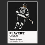 Wayne Gretzky Kings 2 Ice Hockey Icon Frame Men's Hoodie – image 9