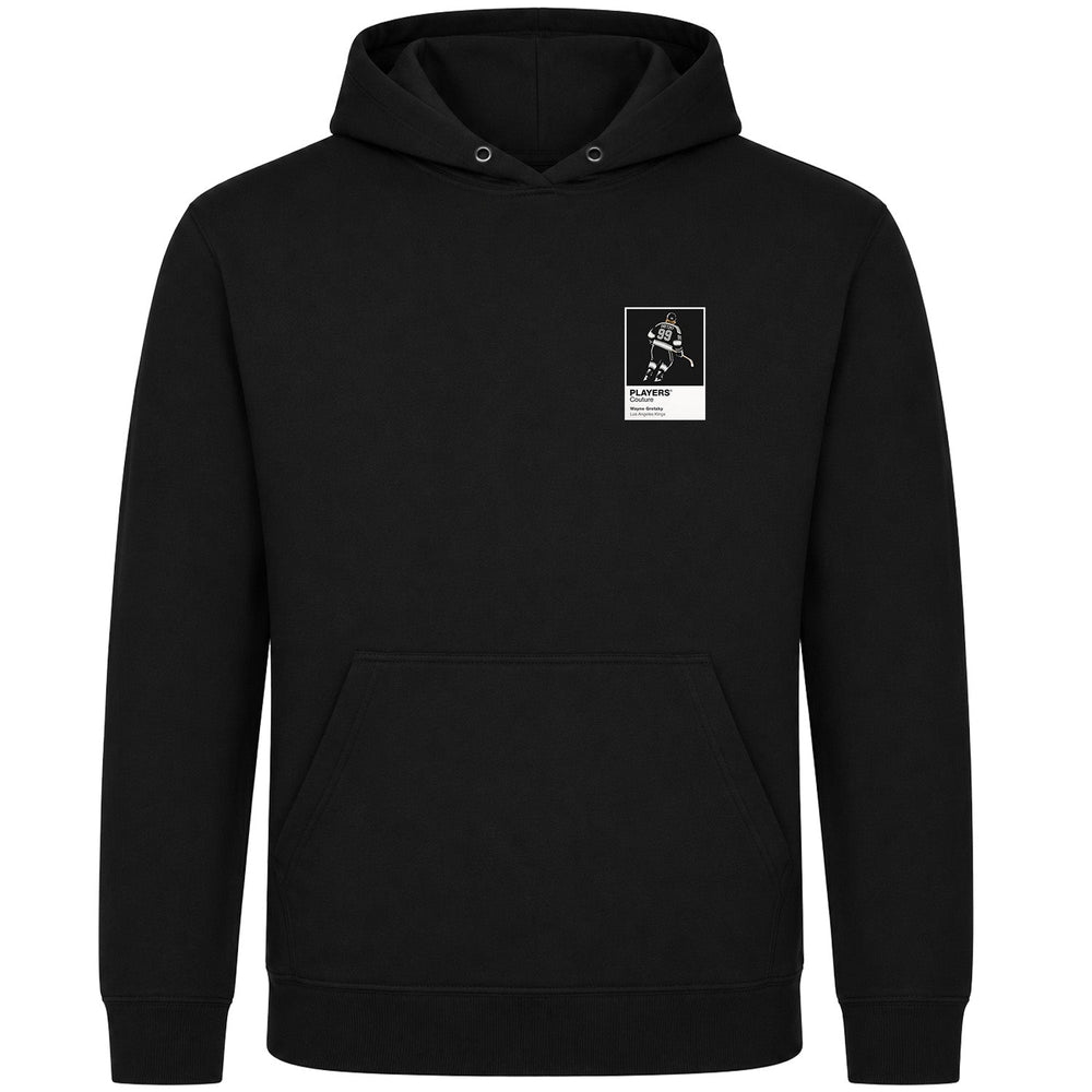 Wayne Gretzky Kings 2 Ice Hockey Icon Frame Men's Hoodie – image 4