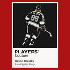 Wayne Gretzky Kings 2 Ice Hockey Icon Frame Men's Hoodie – image 7