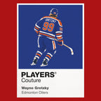 Wayne Gretzky Oilers 1 Ice Hockey Icon Frame Men's Hoodie – image 7
