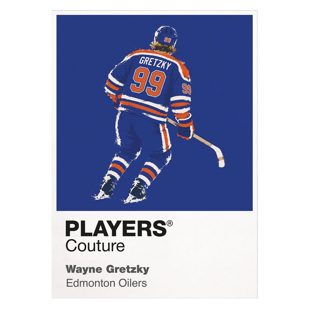 Wayne Gretzky Oilers 1 Ice Hockey Icon Frame Men's Hoodie – image 8
