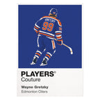 Wayne Gretzky Oilers 1 Ice Hockey Icon Frame Men's Hoodie – image 8