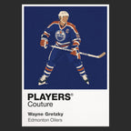 Wayne Gretzky Oilers 2 Ice Hockey Icon Frame Men's T-Shirt – image 9