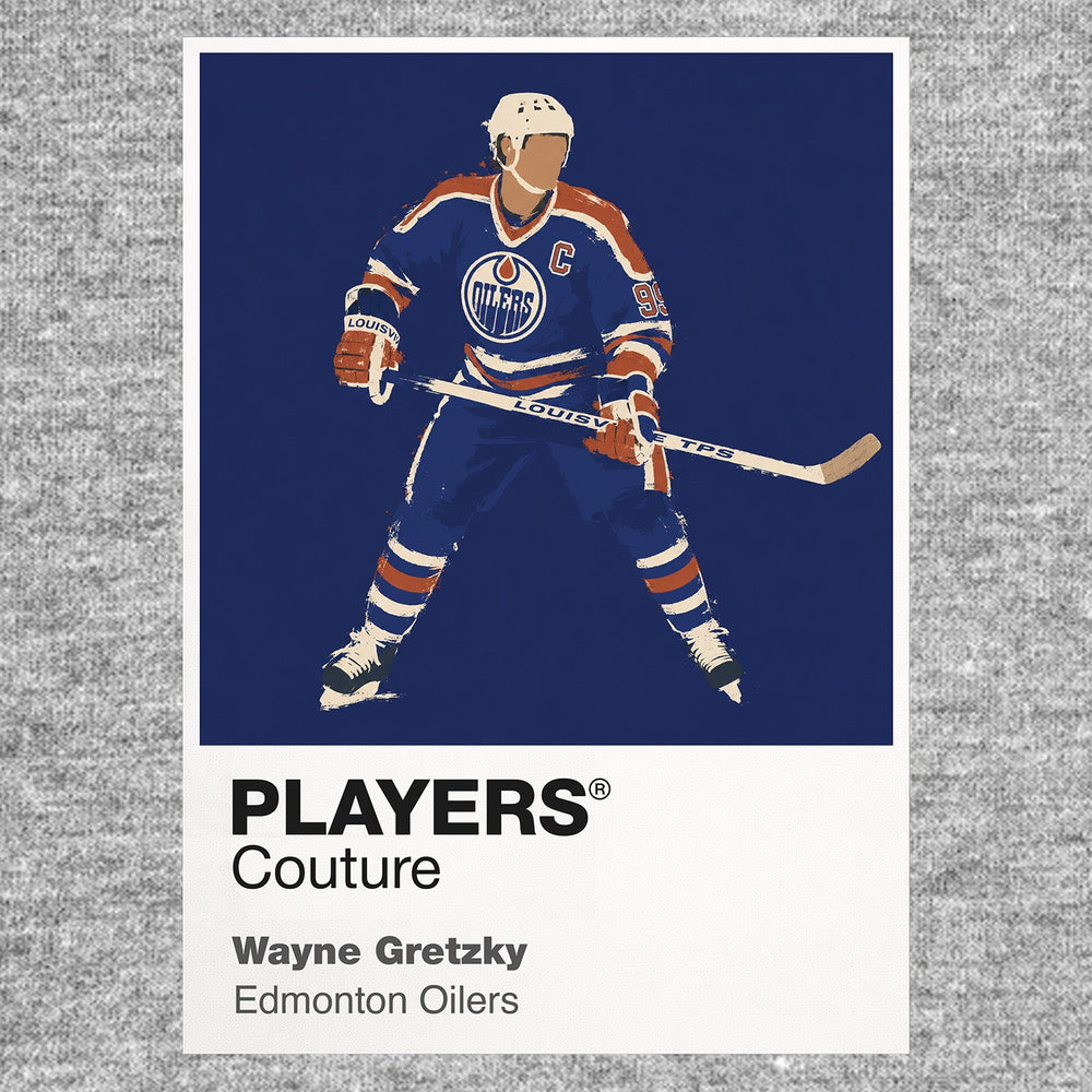 Wayne Gretzky Oilers 2 Ice Hockey Icon Frame Men's Hoodie – image 6