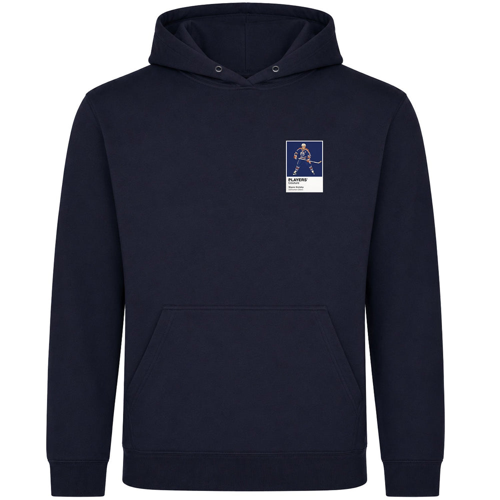 Wayne Gretzky Oilers 2 Ice Hockey Icon Frame Men's Hoodie – image 2