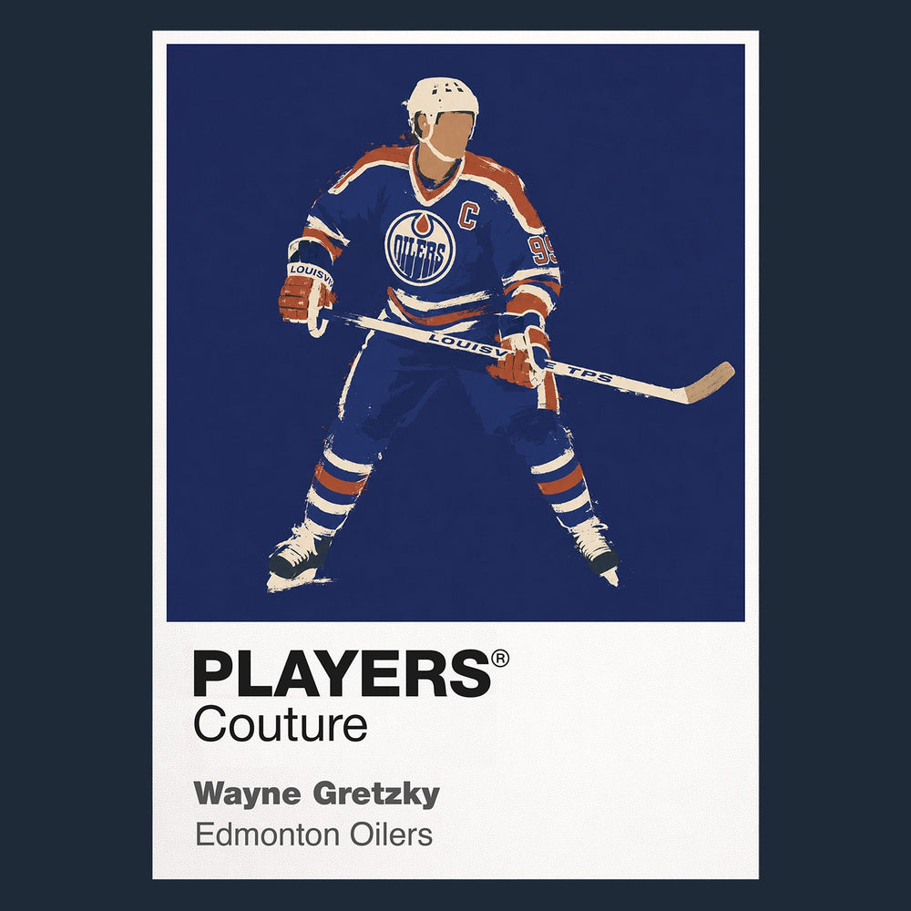 Wayne Gretzky Oilers 2 Ice Hockey Icon Frame Men's Hoodie – image 1