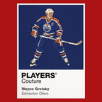 Wayne Gretzky Oilers 2 Ice Hockey Icon Frame Men's T-Shirt – image 10