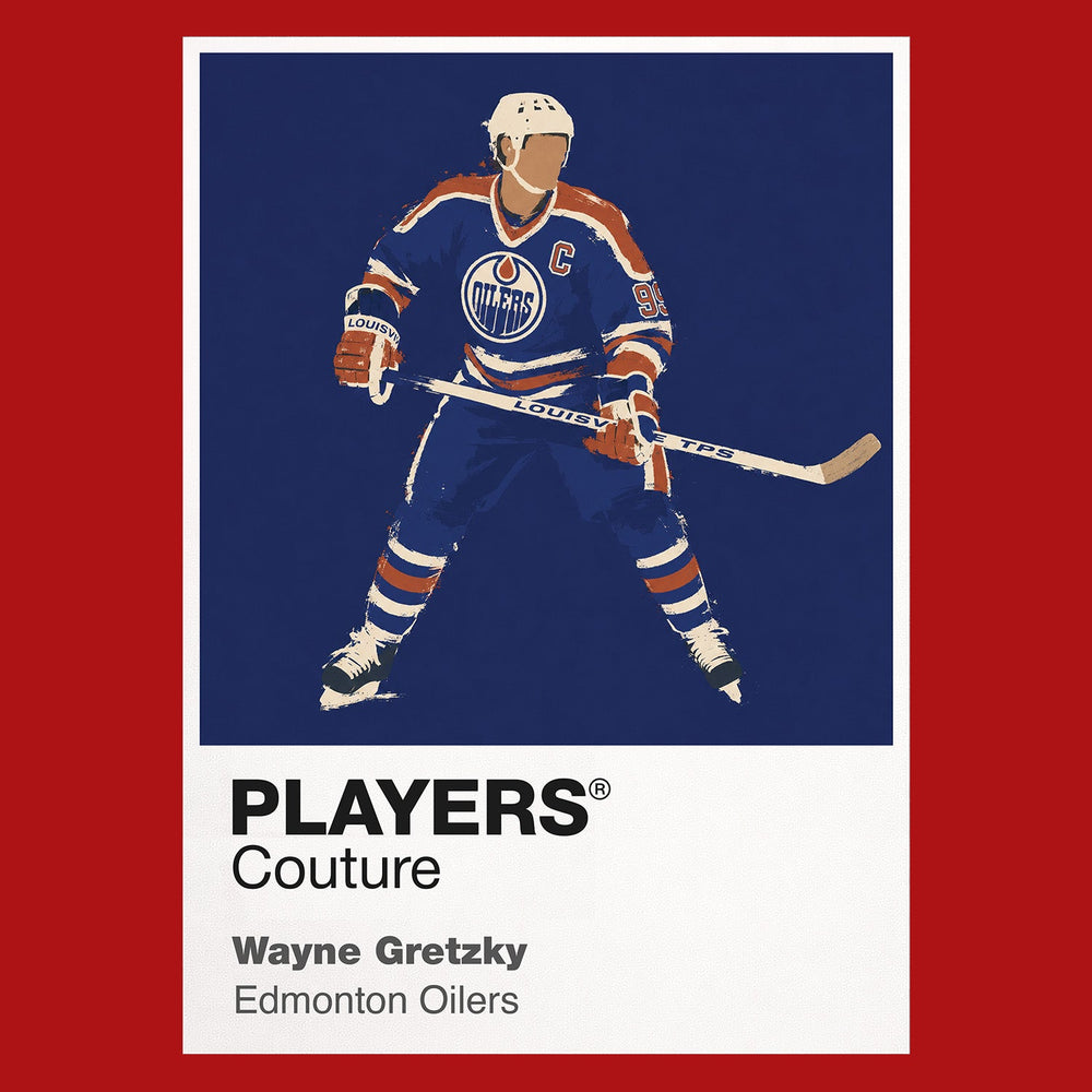 Wayne Gretzky Oilers 2 Ice Hockey Icon Frame Men's Hoodie – image 7