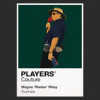 Wayne Radar Riley Golf Icon Frame Men's Polo Shirt