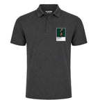 Wayne Radar Riley Golf Icon Frame Men's Polo Shirt - Gray