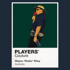 Wayne Radar Riley Golf Icon Frame Men's Polo Shirt