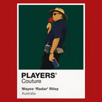 Wayne Radar Riley Golf Icon Frame Men's Polo Shirt
