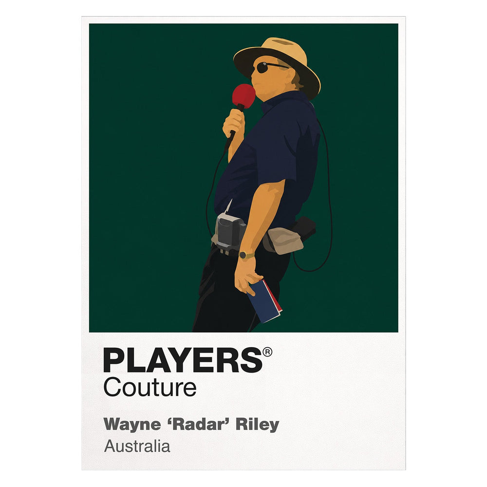Wayne Radar Riley Golf Icon Frame Men's Polo Shirt
