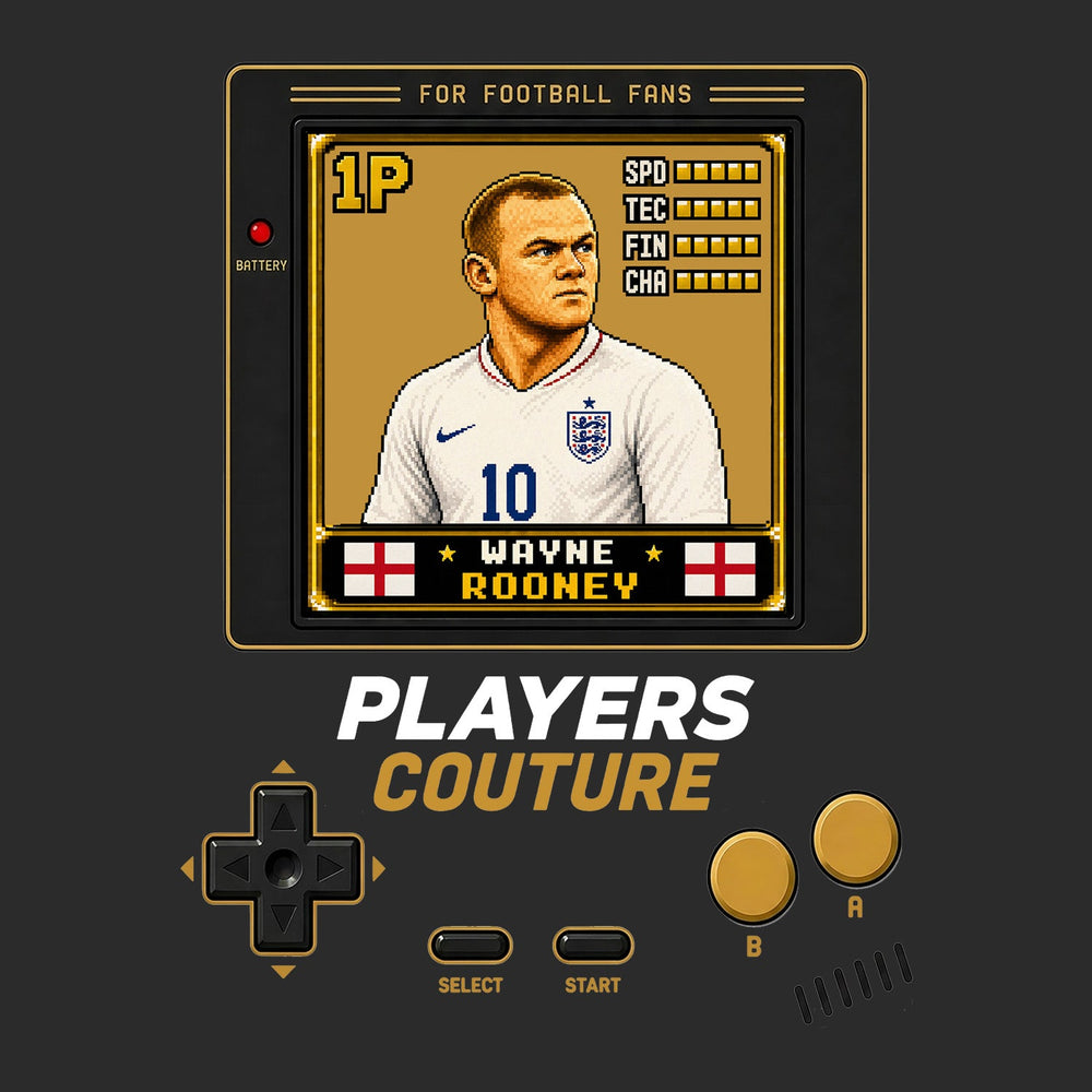 Wayne Rooney Legend 8-Bit Men's Hoodie - image 1