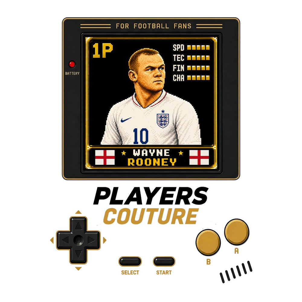 Wayne Rooney Legend 8-Bit Men's Hoodie - image 6