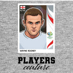 Wayne Rooney World Cup Sticker Men's Hoodie – wayne rooney grey Players Couture design