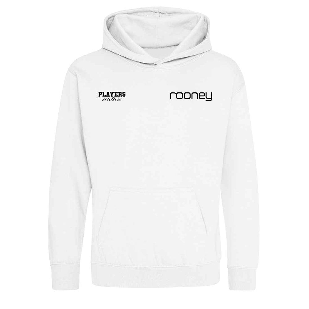 Wayne Rooney Logo Players Couture Kids Hoodie White