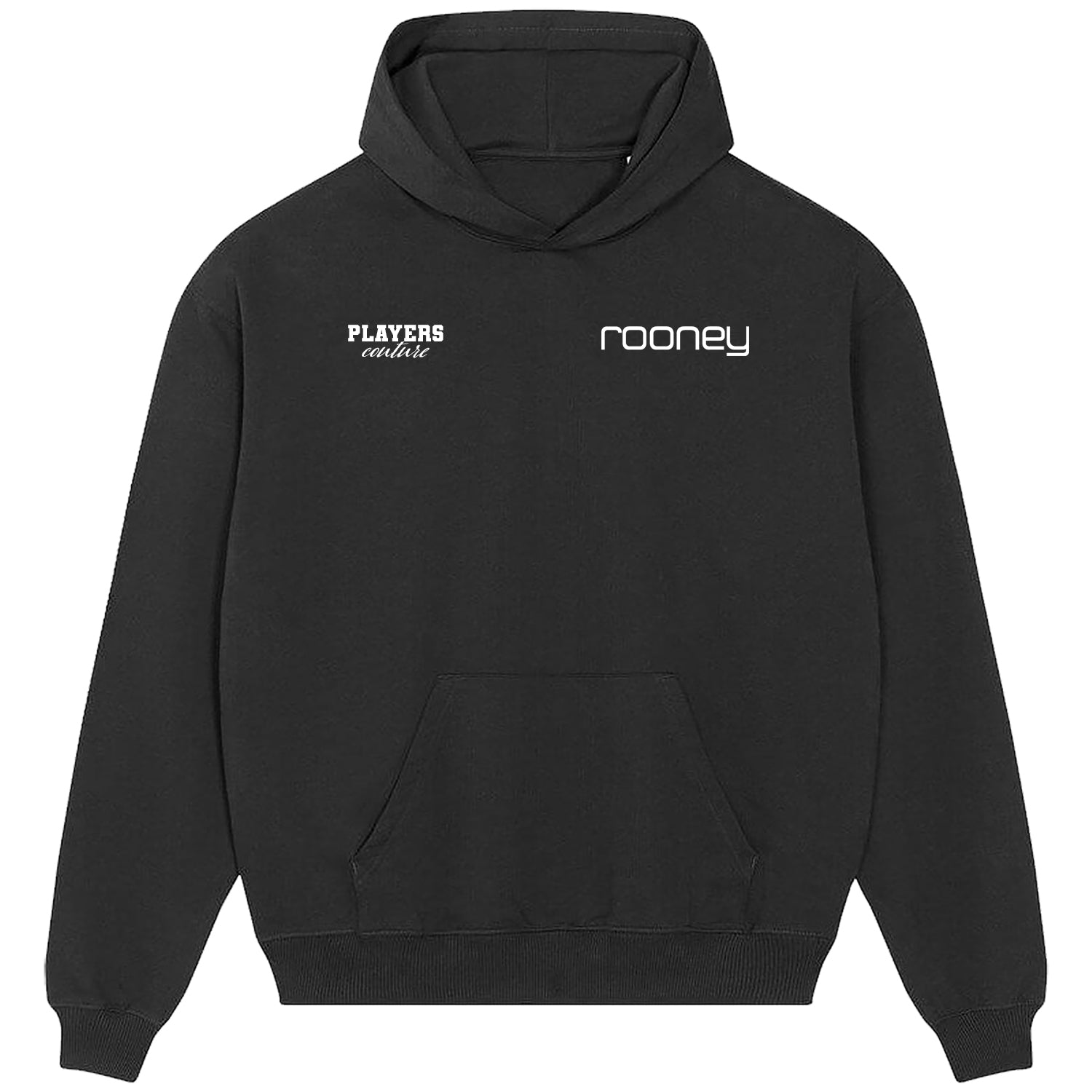 Wayne Rooney Logo Players Couture Men's Casual Hoodie Black