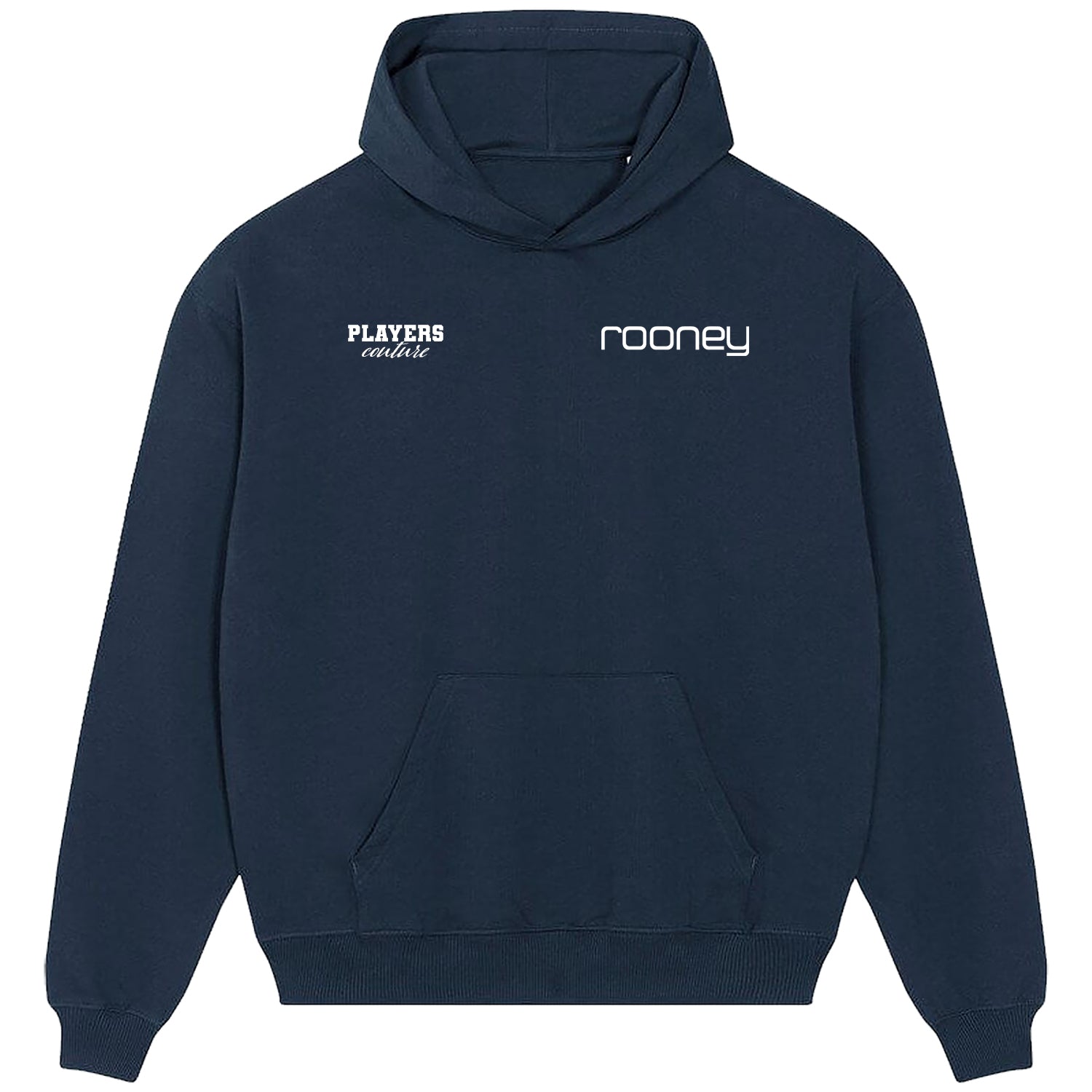 Wayne Rooney Logo Players Couture Men's Casual Hoodie Navy