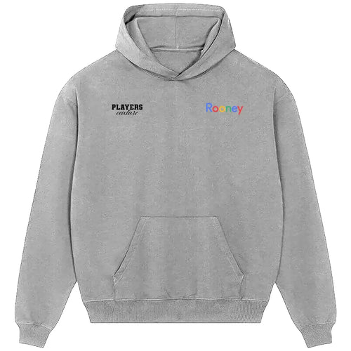 Wayne Rooney Logo 2 Players Couture Men's Casual Hoodie - Players Couture Wayne Rooney Men's Casual Hoodie Fan Clothing