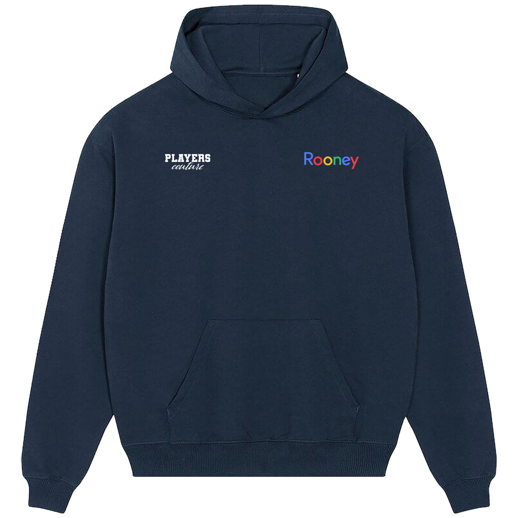 Wayne Rooney Logo 2 Players Couture Men's Casual Hoodie Navy