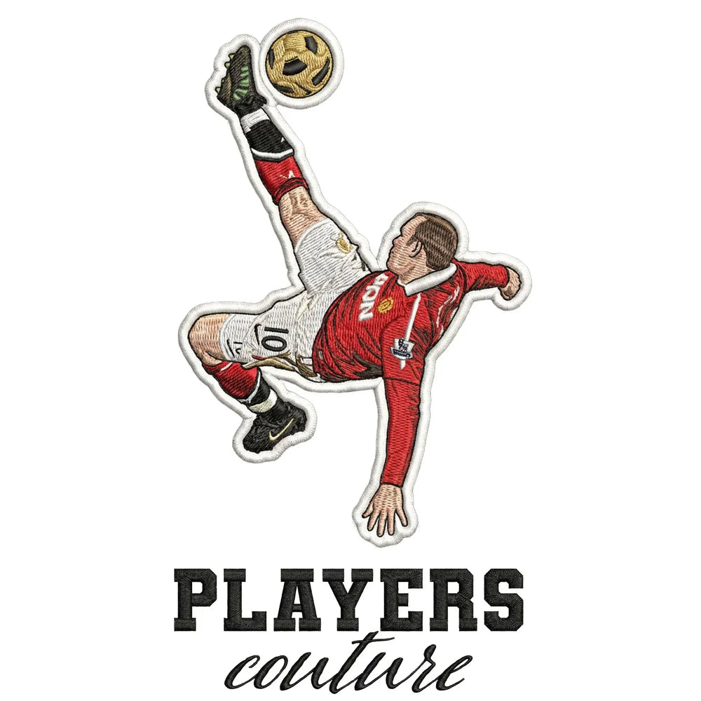 Wayne Rooney Badge Players Couture Men's Hoodie