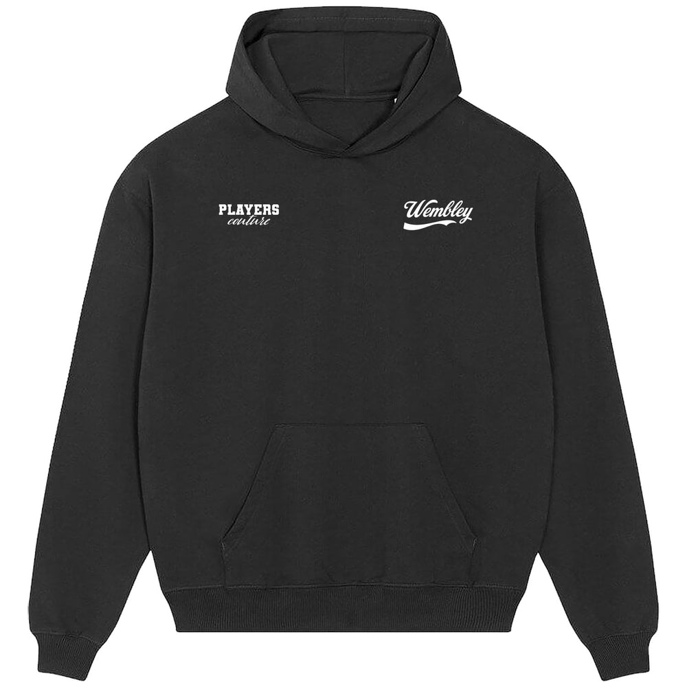 Wembley Logo Players Couture Men's Casual Hoodie Black