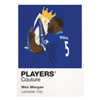 Wes Morgan Leicester City Men's T-Shirt - White