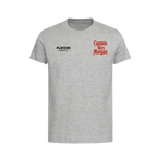 Wes Morgan t-shirt – grey kids' t-shirt featuring the Wes Morgan Players Couture logo