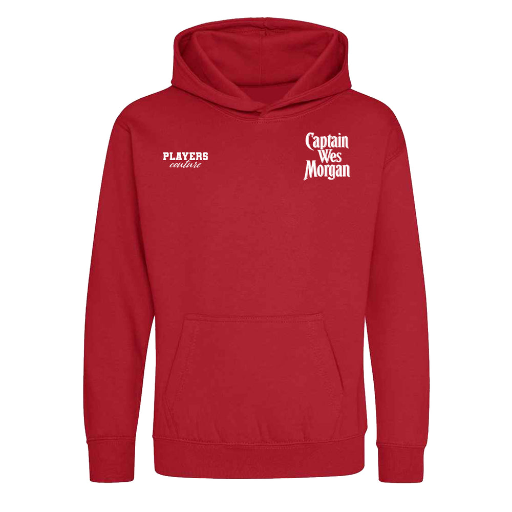 Wes Morgan Logo Players Couture Kids Hoodie Red