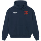 Wes Morgan Logo Players Couture Men's Casual Hoodie Navy