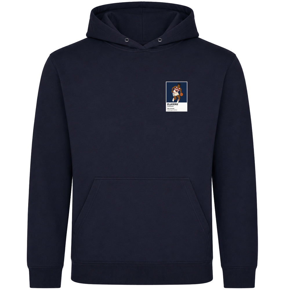 Wes Unseld Bullets Basketball Icon Frame Men's Hoodie