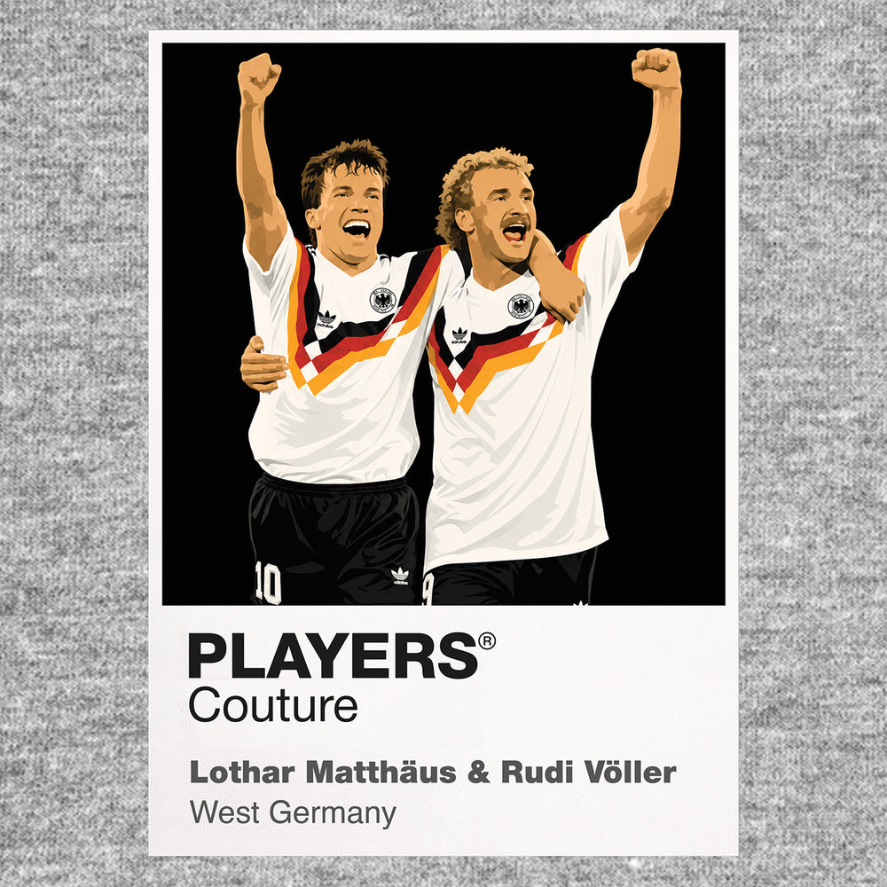 West Germany 1990 Players Couture Frame Gray