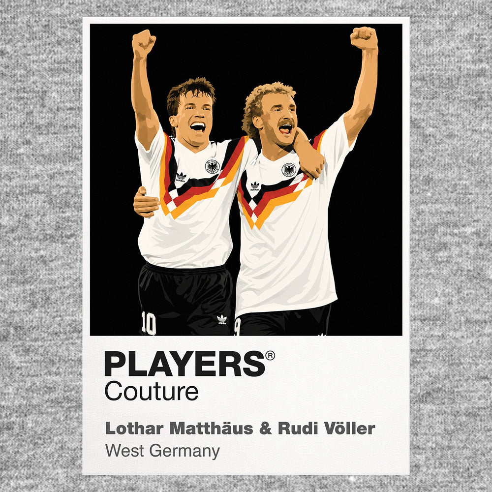 West Germany 1990 Players Couture Frame Gray