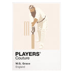 W.G. Grace Cricket Icon Frame Men's Hoodie