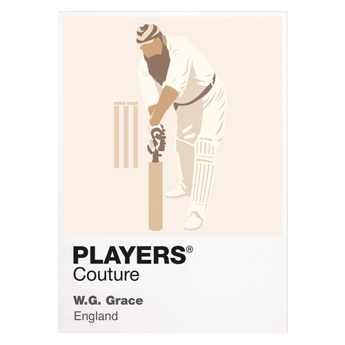 W.G. Grace Cricket Icon Frame - Icon Design