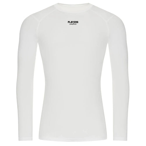 Essentials Collection hoodie – white men's hoodie with black Essentials Collection letters and Players Couture logo on the
