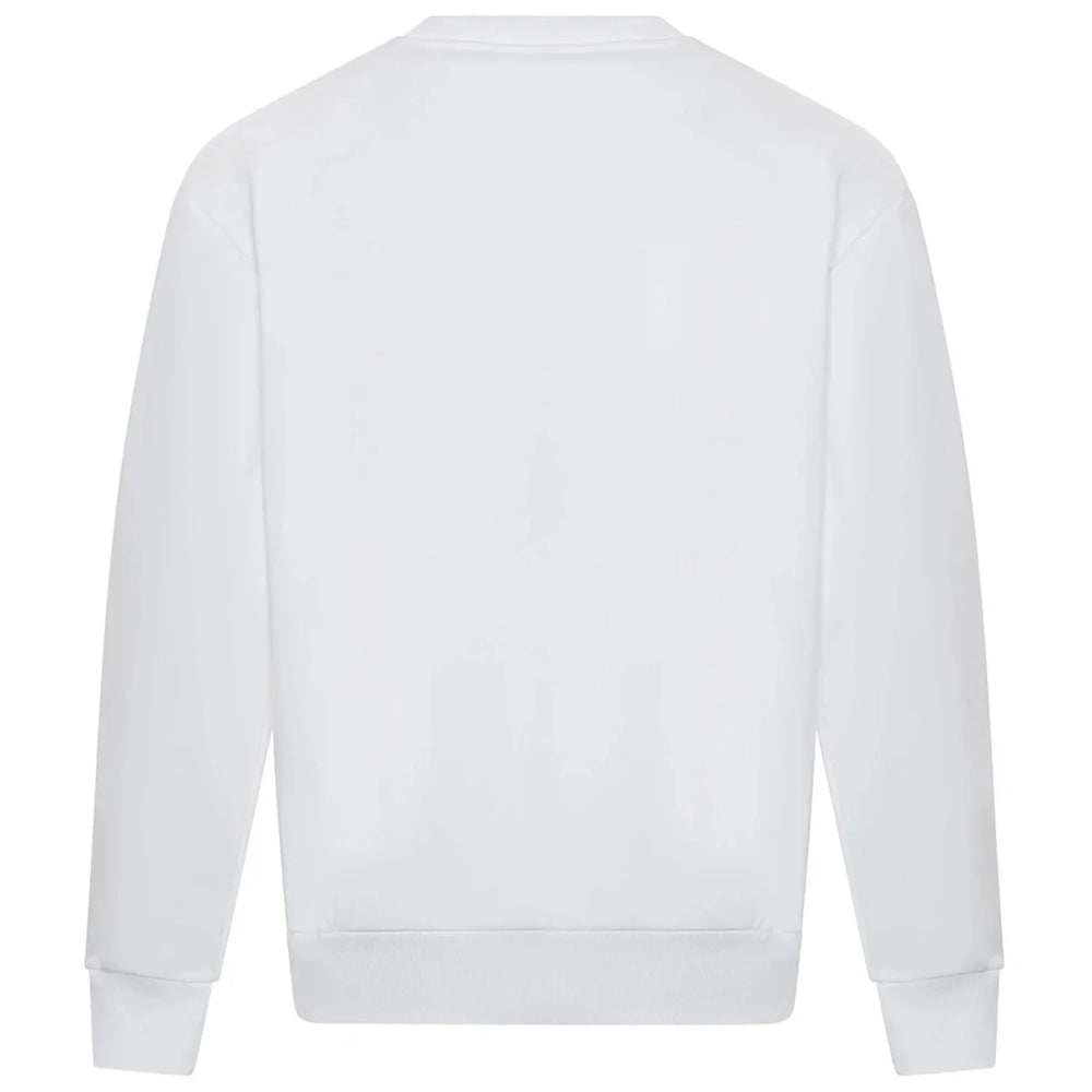 Essentials Collection hoodie – white men's hoodie with black Essentials Collection letters and Players Couture logo on the