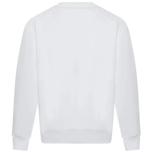 Essentials Collection hoodie – white men's hoodie with black Essentials Collection letters and Players Couture logo on the